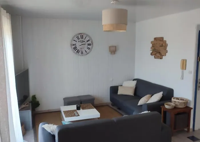 T4 89m2, Cap D'agde, Secteur Falaise, Vue Mer, Clim, 8 Pers, Wifi, 100 M Appartamento Agde