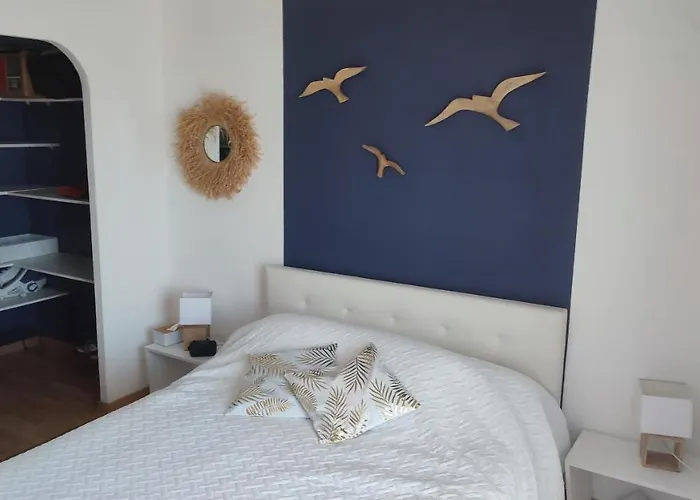 Appartamento T4 89m2, Cap D'agde, Secteur Falaise, Vue Mer, Clim, 8 Pers, Wifi, 100 M Agde