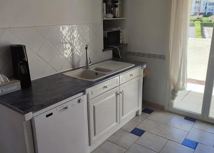 T4 89m2, Cap D'agde, Secteur Falaise, Vue Mer, Clim, 8 Pers, Wifi, 100 M